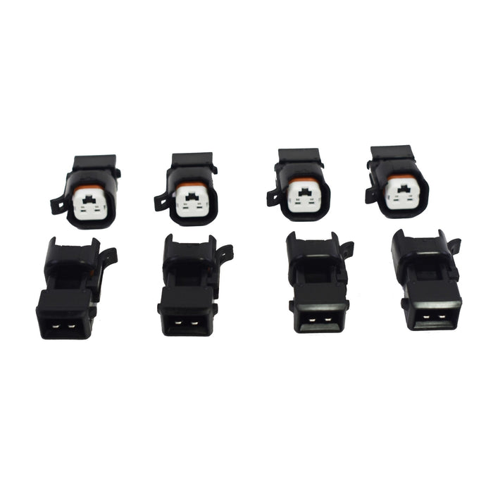 A-Team Performance EV1 To EV6 LS Fuel Injector Adapter LS2 LS3 LSX LT1 8 Pack - Southwest Performance Parts