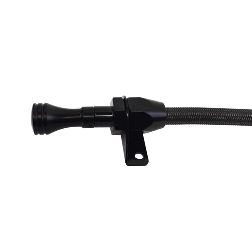 A-Team Performance Firewall Mount Transmission Dipstick with Black Housing Compatible with GM 4L80E Transmission LS LS1 LS3 LS6 LSX - Southwest Performance Parts