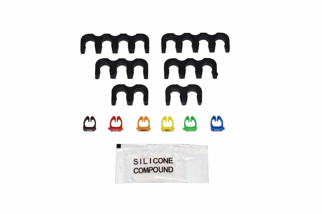 A-Team Performance Ford Truck 6 Cylinder 250 300 6 Cyl 8.0mm Blue Silicone Spark Plug Wires - Southwest Performance Parts