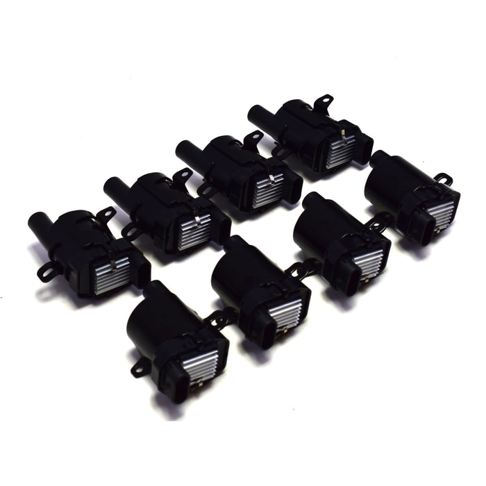 A-TEAM PERFORMANCE GM '99-'07 LSX HIGH PERFORMANCE IGNITION COILS - SET OF 8 BLACK - Southwest Performance Parts