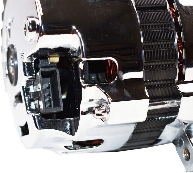 A-Team Performance GM CS130 Style 160 Amp Alternator with Serpentine Pulley - Southwest Performance Parts
