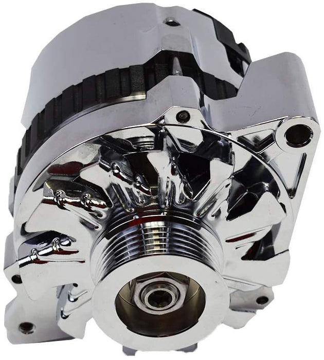 A-Team Performance GM CS130 Style 160 Amp Alternator with Serpentine Pulley - Southwest Performance Parts