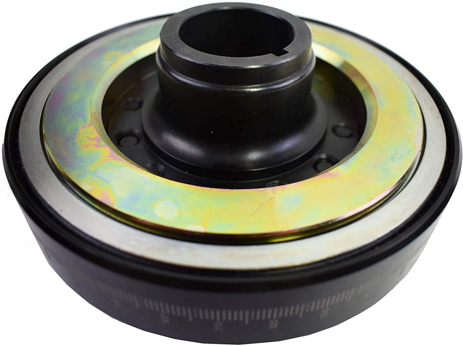 A-Team Performance GM LS SFI Certified High Performance Harmonic Balancer Steel Damper for Chevrolet, Black - Southwest Performance Parts