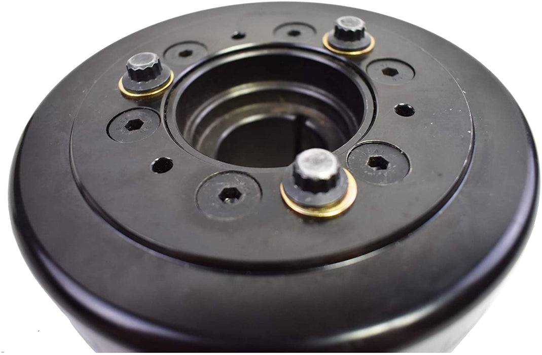 A-Team Performance GM LS SFI Certified High Performance Harmonic Balancer Steel Damper for Chevrolet, Black - Southwest Performance Parts