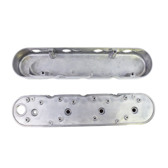 A-Team Performance GM LS Smooth Cast Aluminum Valve Covers with Coil Mounts and Covers For Chevy Small Block SB V8 293 325 376 427 Polished - Southwest Performance Parts
