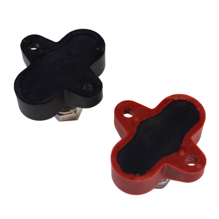 A-Team Performance Heavy-Duty Stainless Steel Single Stud Power Distribution and Ground Junction Block Battery Terminals 5-16" - Southwest Performance Parts