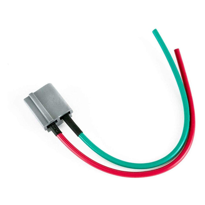 A-Team Performance HEI Distributor 65K Coil 7500 RPM Complete Kit w-Red Silicone Spark Plug Wires & HEI Pigtail Harness Compatible with Chevrolet Chevy GM GMC Truck Late Model Inline 6CYL 230 250 292 - Southwest Performance Parts