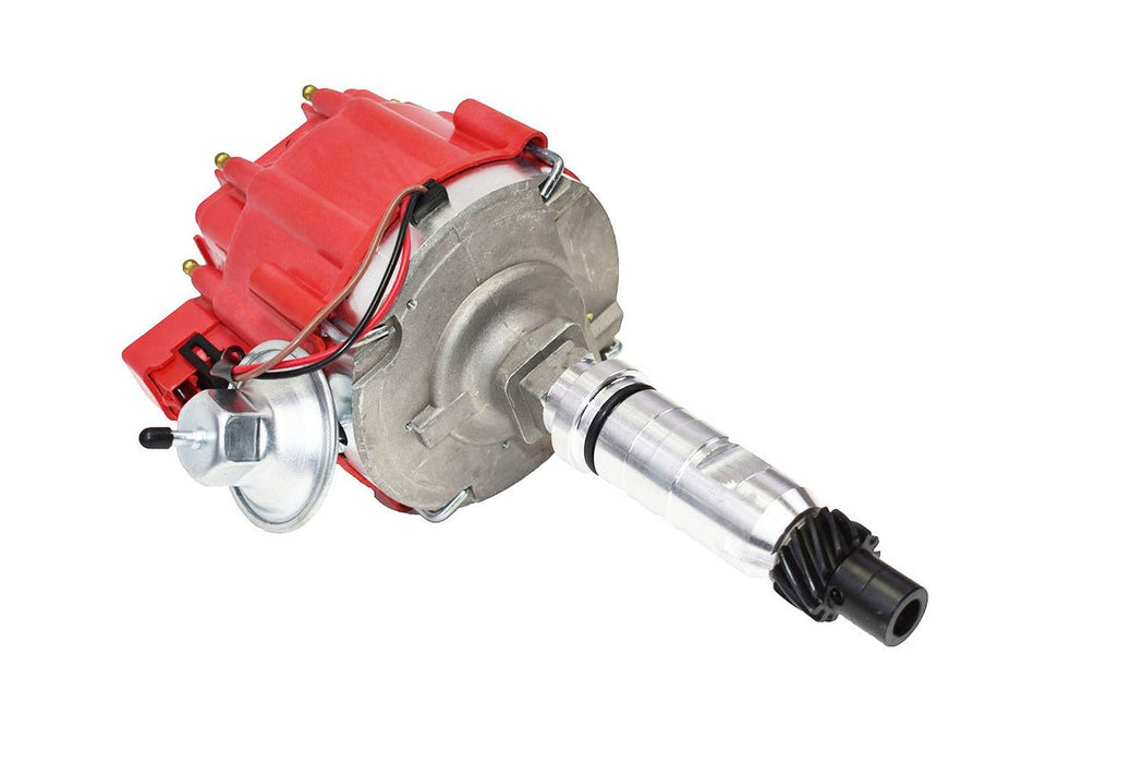 A-Team Performance HEI Distributor 65K Volt Coil Compatible With Buick Nailhead V8 264 322 364 401 425 Red Cap One Wire - Southwest Performance Parts