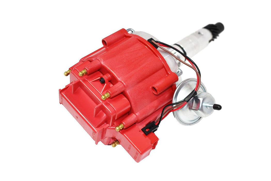 A-Team Performance HEI Distributor 65K Volt Coil Compatible With Buick Nailhead V8 264 322 364 401 425 Red Cap One Wire - Southwest Performance Parts