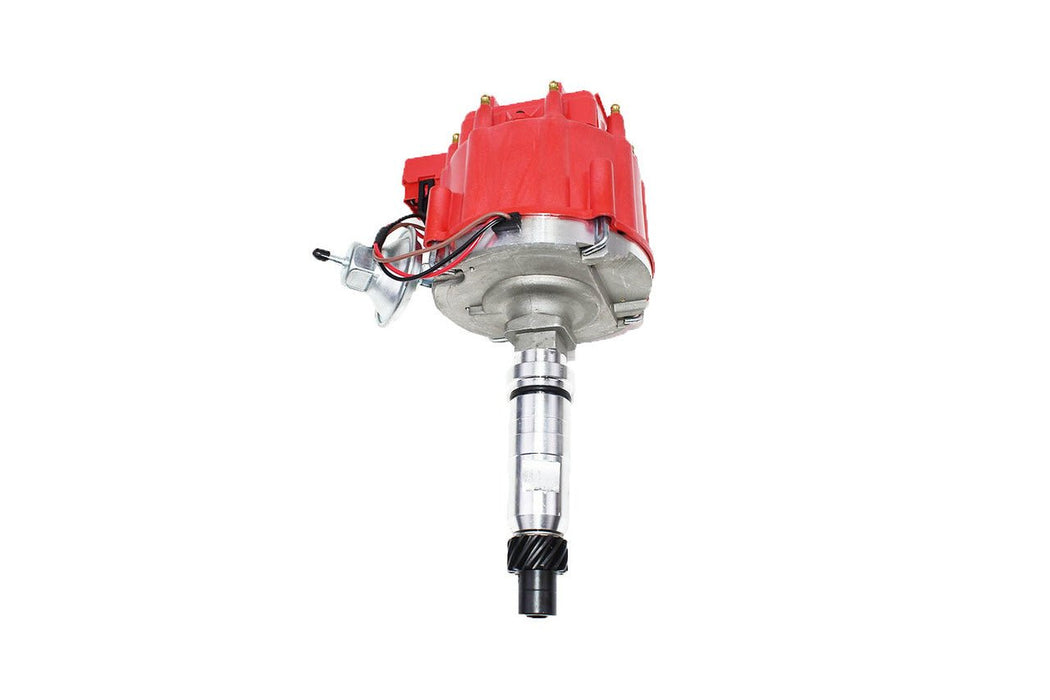 A-Team Performance HEI Distributor 65K Volt Coil Compatible With Buick Nailhead V8 264 322 364 401 425 Red Cap One Wire - Southwest Performance Parts