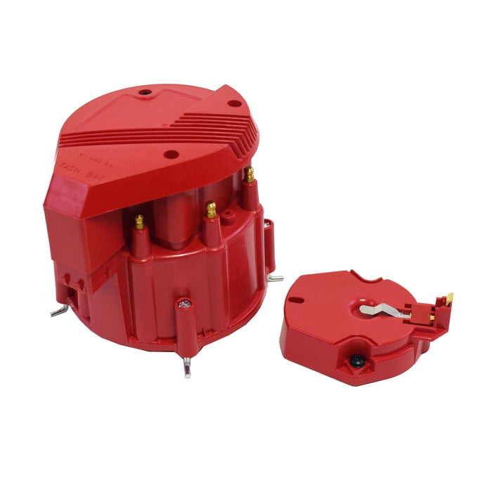 A-Team Performance HEI Distributor 8-Cylinder Tune-Up Kit Male Cap 65k Volt Ignition Coil (Red Super Cap) - Southwest Performance Parts