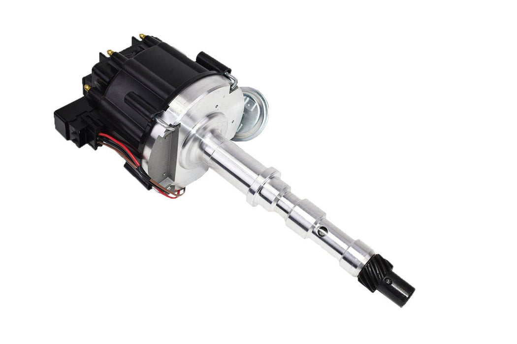 A-Team Performance HEI Distributor for 1968-1974 Cadillac V8 368 425 472 500 65K Volt Coil One-Wire Installation Black Cap - Southwest Performance Parts