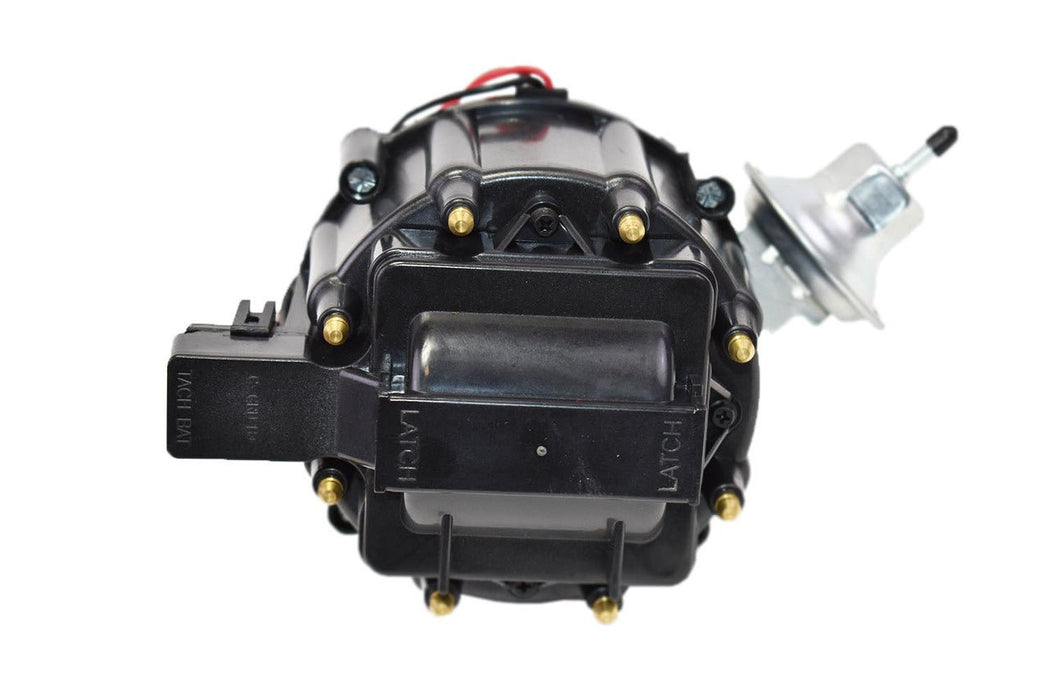 A-Team Performance HEI Distributor for 1968-1974 Cadillac V8 368 425 472 500 65K Volt Coil One-Wire Installation Black Cap - Southwest Performance Parts