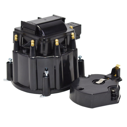 A-Team Performance HEI Distributor Tune-Up Kit 8-Cylinder 65K Ignition Coil Male Cap (Black) - Southwest Performance Parts