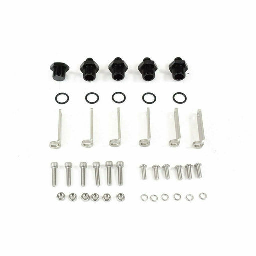 A-Team Performance High Flow Fuel Rails Billet Aluminum W Connect Lines Compatible with Ford F150 Mustang Coyote 5.0L Engine Black - Southwest Performance Parts