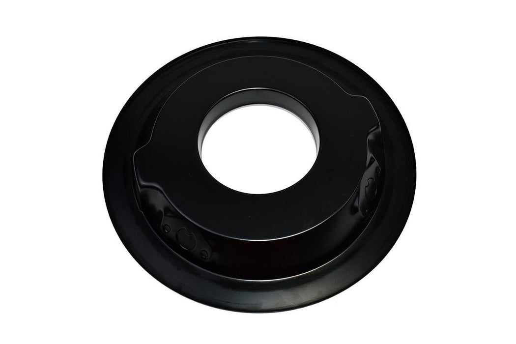 A-Team Performance High Flow Replacement Air Cleaner Assembly w-Flow-Thru Lid, Washable and Reusable Round Element Kit Includes Star Wing nut for Chevrolet GMC Ford 14"x3" Black - Southwest Performance Parts