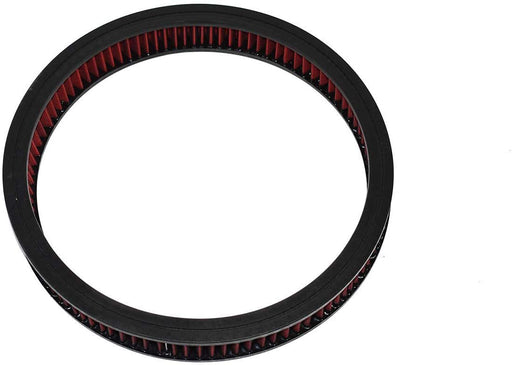 A-Team Performance High Flow Replacement Air Cleaner Washable and Reusable Round Air Filter Element for Buick, Chevrolet, GMC, Ford, Mopar, Oldsmobile, Pontiac 14" X 2" Cotton Fiber Red - Southwest Performance Parts