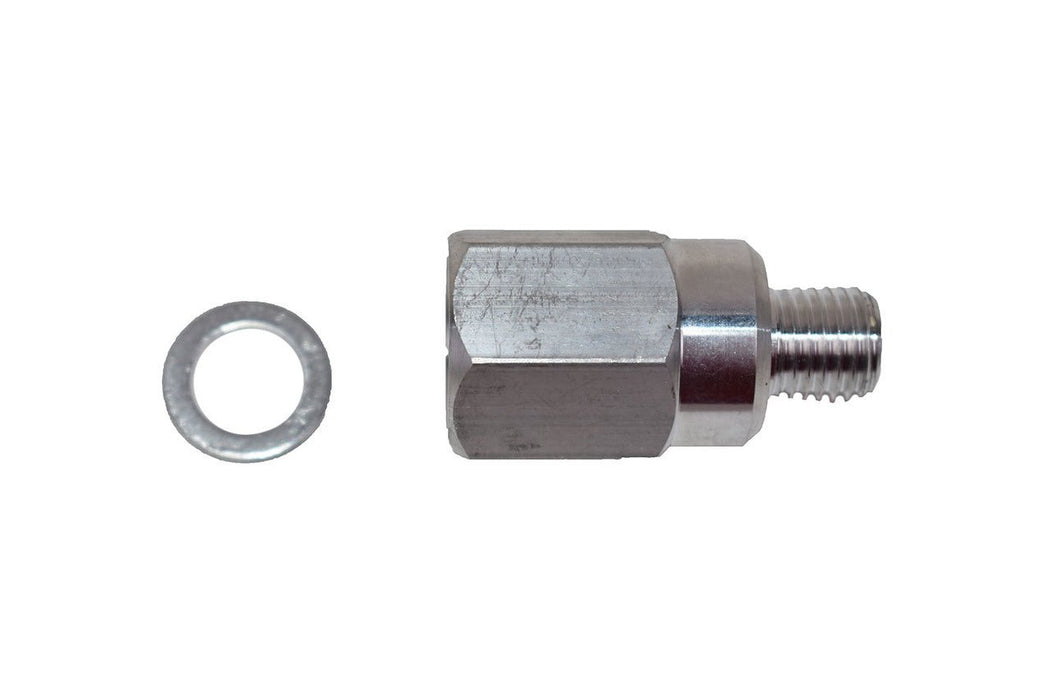 A-Team Performance LS Engine Swap M12 1.5 Adapter to 3-8 NPT Coolant Temperature Sensor Water For LS1 LSX LS3, 179 - Southwest Performance Parts