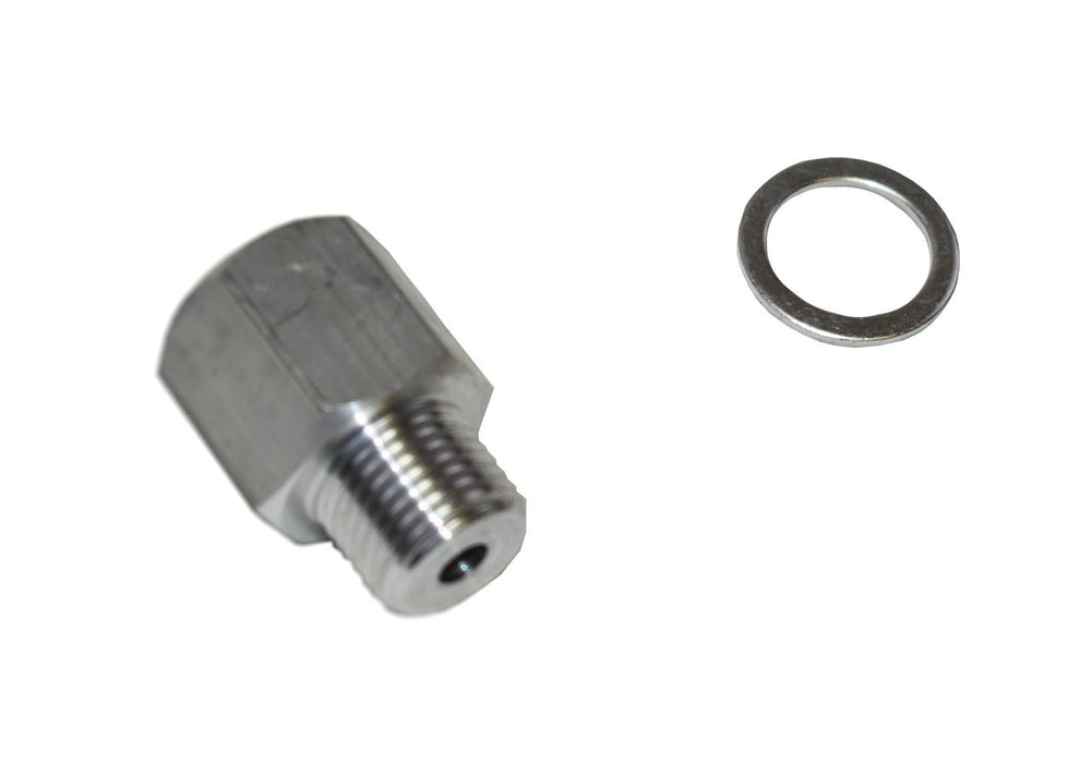 A-Team Performance LS Engine Swap Male M16-1.5 Adapter Female 1-4 NPT Oil Pressure Sensor for LS1 LSX LS3 LQ4 LQ9 551175 - Southwest Performance Parts