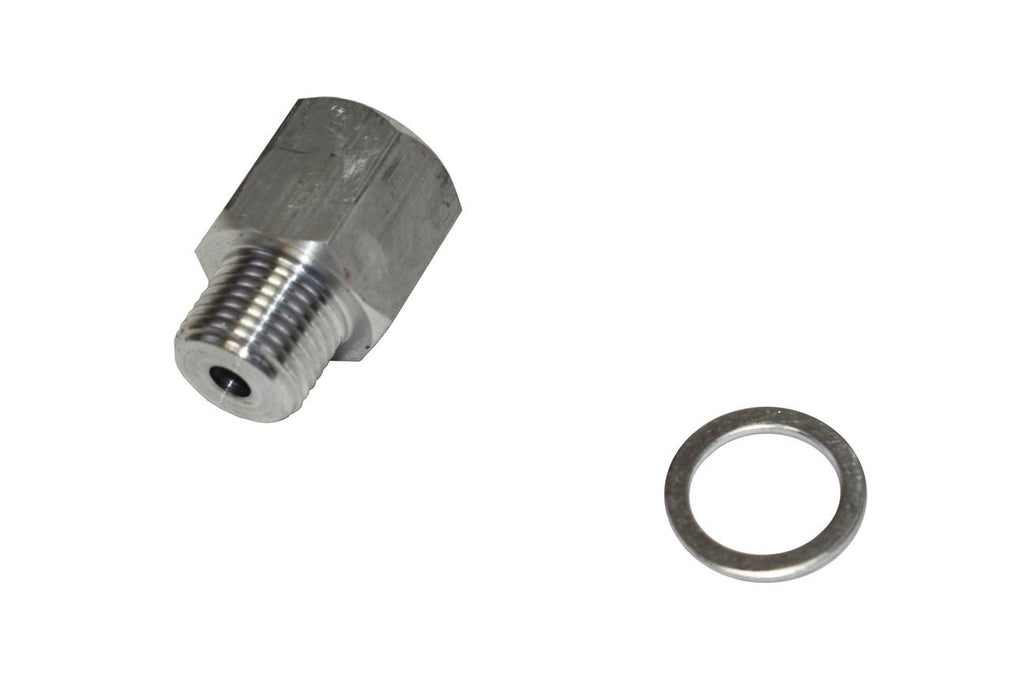 A-Team Performance LS Engine Swap Male M16-1.5 Adapter Female 1-4 NPT Oil Pressure Sensor for LS1 LSX LS3 LQ4 LQ9 551175 - Southwest Performance Parts