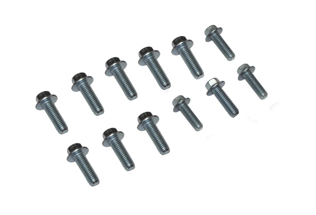 A-Team Performance LS Exhaust Manifold-Header - Hex Flange Bolts LS1 LS3 LS2 LSX, 551696 Bolt Kit Only - Southwest Performance Parts