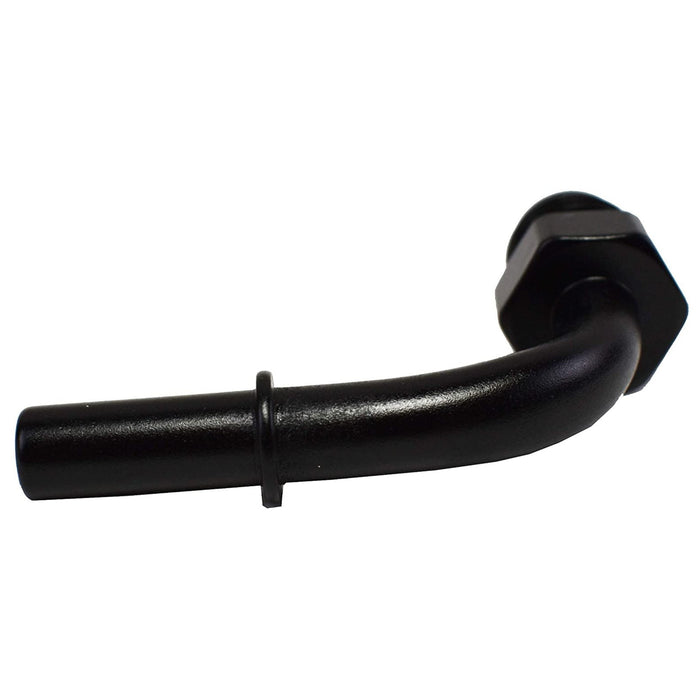 A-Team Performance LS LS1 LS2 LS3 -6 AN Male Thread 90° 5-16" Quick Connect Fuel Rail Adapter Black - Southwest Performance Parts