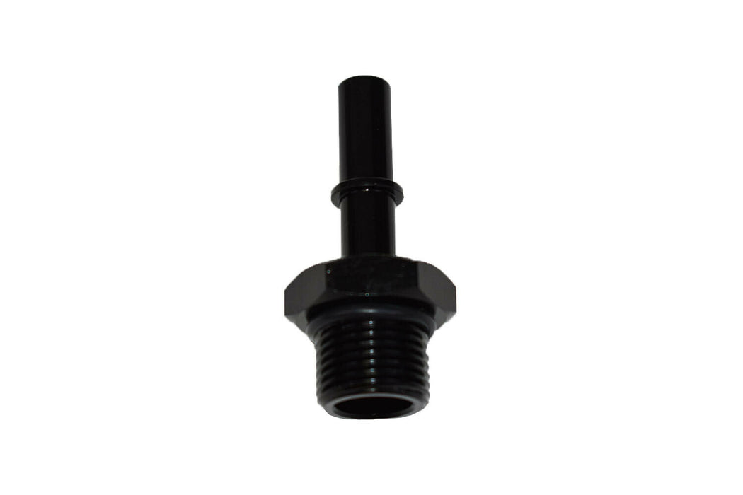 A-Team Performance LS LS1 LS2 LS3 -8 AN Male Thread 5-16" Male Quick Connect EFI Fuel Rail Adapter - Southwest Performance Parts
