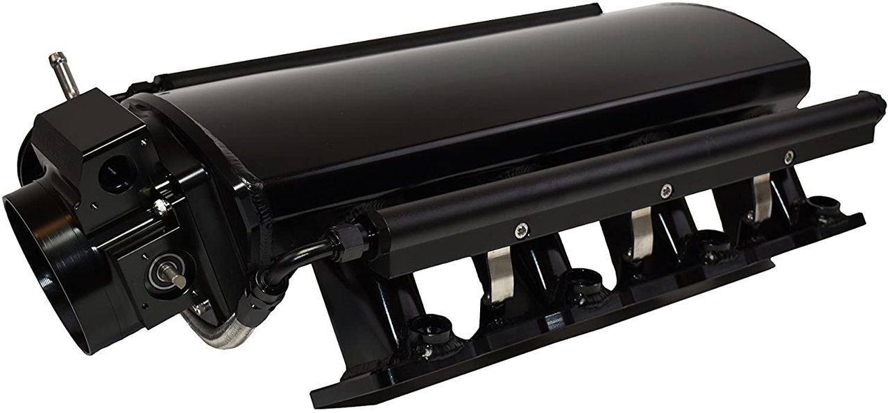 A-Team Performance LS LSX LS1 LS2 LS6 Fabricated Intake Manifold Kit Throttle Body & Fuel Rails - Southwest Performance Parts
