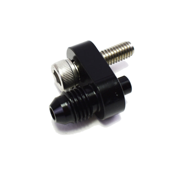 A-Team Performance LS LSX LS1 LS2 LS6 LM7 Steam Vent Hose Kit -4 AN Complete Coolant Crossover Black - Southwest Performance Parts