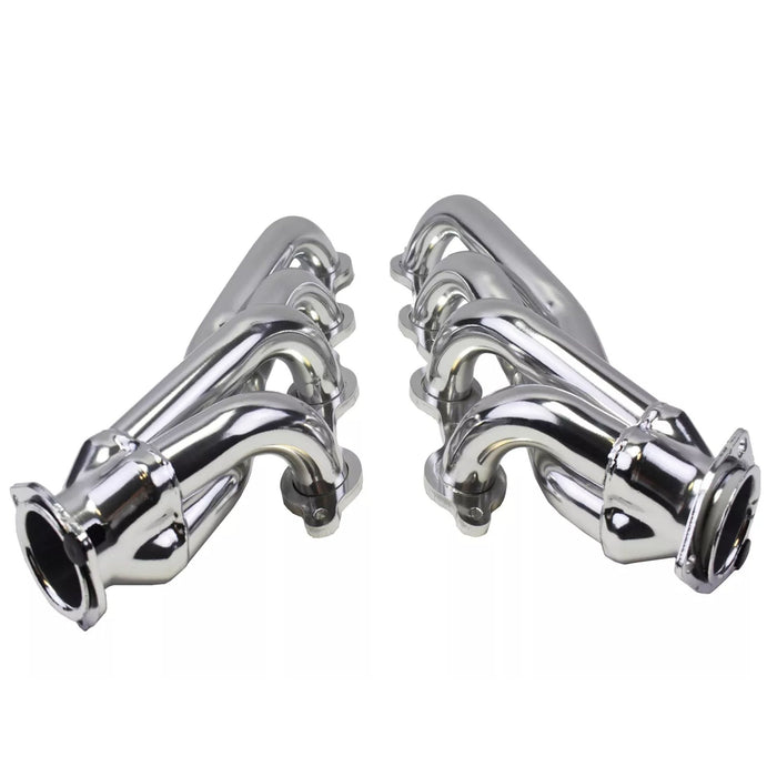 A-Team Performance LS SWAP 60's & 70's CAMARO CHEVELLE NOVA C10 MID LENGTH CERAMIC COATED HEADERS - Southwest Performance Parts