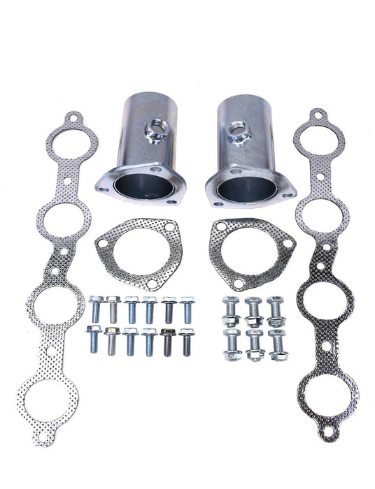 A-Team Performance LS SWAP 60's & 70's CAMARO CHEVELLE NOVA C10 MID LENGTH CERAMIC COATED HEADERS - Southwest Performance Parts