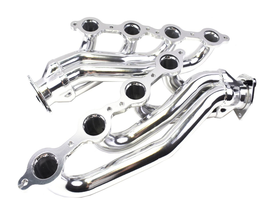 A-Team Performance LS SWAP 60's & 70's CAMARO CHEVELLE NOVA C10 MID LENGTH CERAMIC COATED HEADERS - Southwest Performance Parts