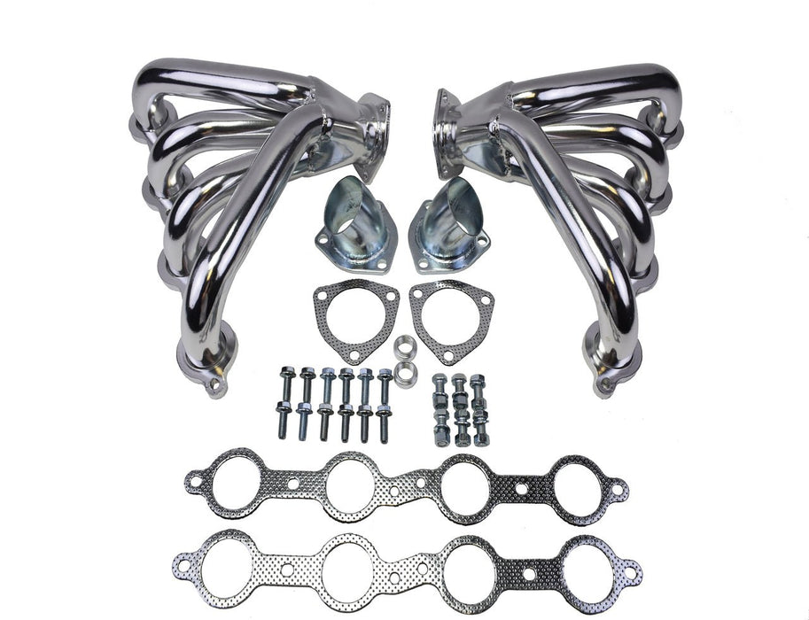 A-Team Performance LS SWAP LS1-LS2-LS6 BLOCK HUGGER CERAMIC COATED HEADERS - Southwest Performance Parts