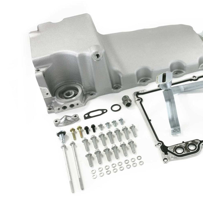 A-Team Performance LSX Aluminum Rear Sump Retro-Fit Oil Pan Satin - Southwest Performance Parts