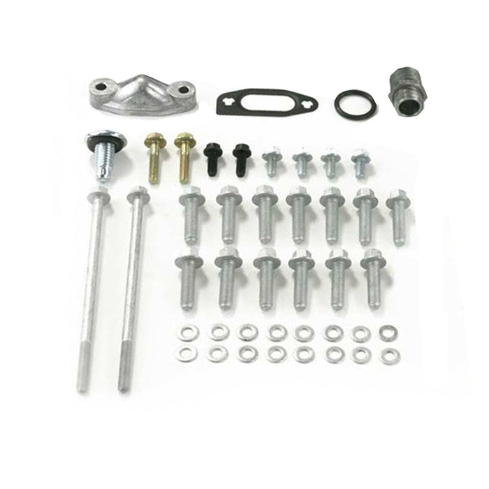 A-Team Performance LSX Aluminum Rear Sump Retro-Fit Oil Pan Satin - Southwest Performance Parts