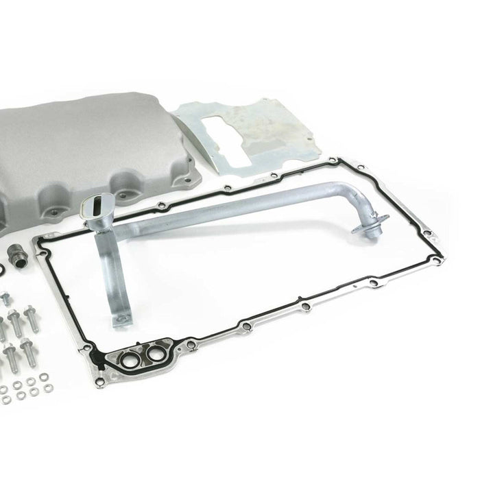A-Team Performance LSX Aluminum Rear Sump Retro-Fit Oil Pan Satin - Southwest Performance Parts