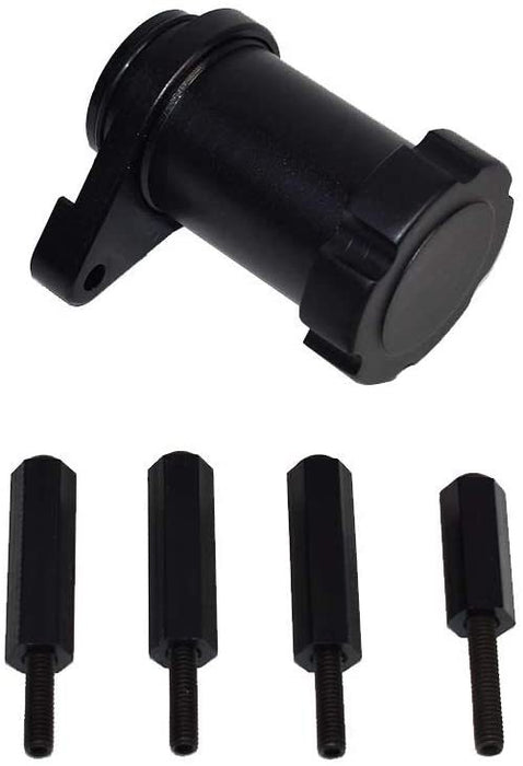 A-Team Performance LSX LS LS1 LS6 Black Valve Cover Coil Covers GM Chevy Chevrolet Fabricated - Southwest Performance Parts