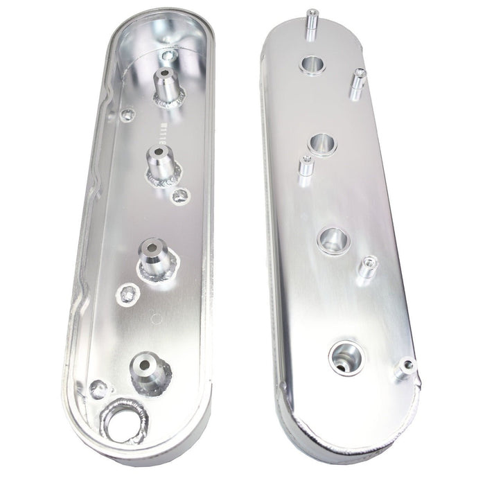 A-Team Performance LSX LS1 LS3 LS6 Fabricated Aluminum Valve Covers GM Chevy With Coil Mounts - Southwest Performance Parts