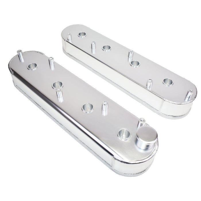 A-Team Performance LSX LS1 LS3 LS6 Fabricated Aluminum Valve Covers GM Chevy With Coil Mounts - Southwest Performance Parts