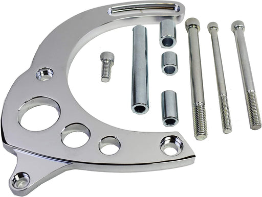 A-Team Performance Mid-Mount Water Pump & Engine Block Alternator Bracket For Big Block Ford BBF 429 460 - Southwest Performance Parts