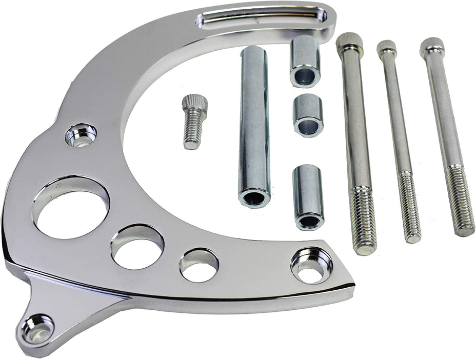 A-Team Performance Mid-Mount Water Pump & Engine Block Alternator Bracket For Big Block Ford BBF 429 460 - Southwest Performance Parts