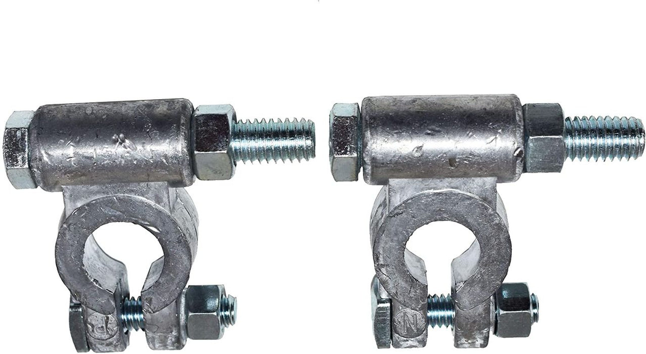 A-Team Performance Military Style Top Post Battery Terminal 1 Set Positive and Negative per Package - Southwest Performance Parts