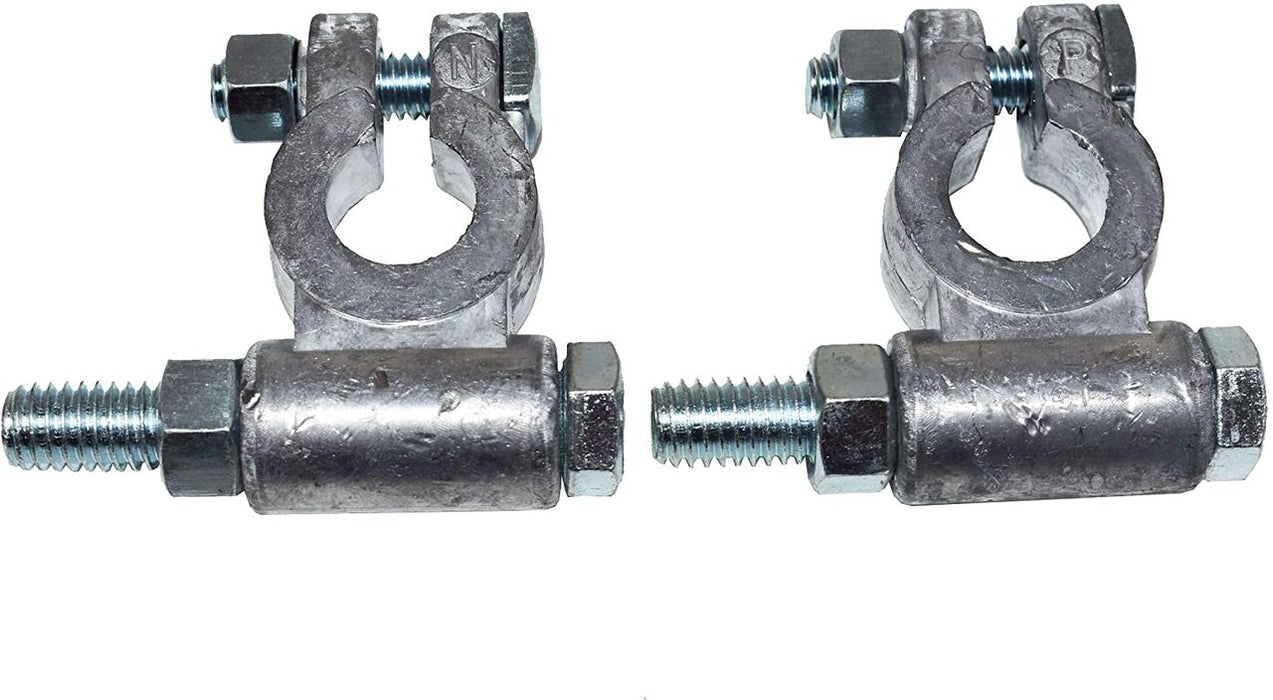 A-Team Performance Military Style Top Post Battery Terminal 1 Set Positive and Negative per Package - Southwest Performance Parts