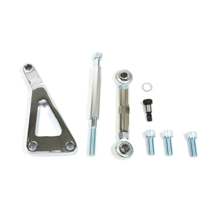 A-Team Performance Polished Aluminum Alternator Bracket Kit Long Water Pump - Southwest Performance Parts
