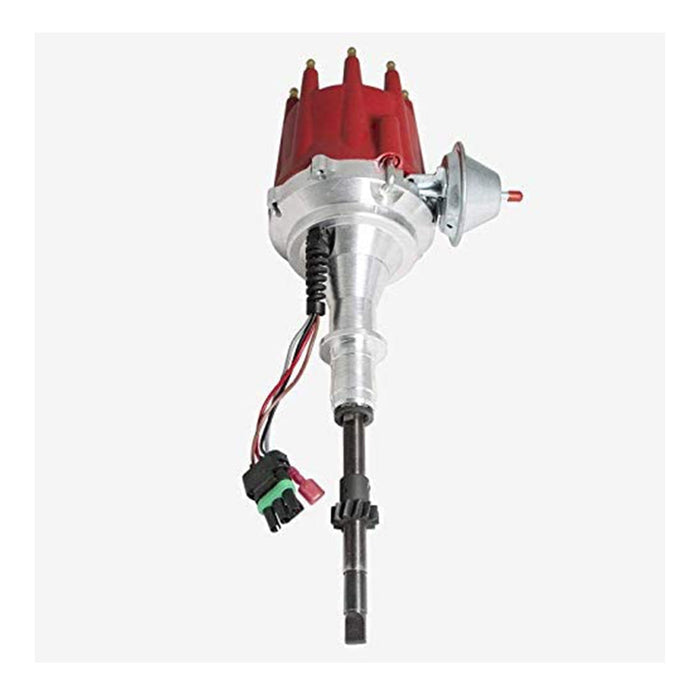 A-Team Performance Pro Series Ready to Run R2R Distributor Compatible With Chevy Corvair Flat 6 140 145 164 Engine, Red Cap - Southwest Performance Parts