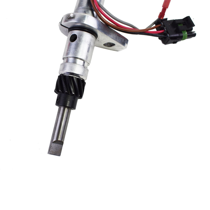 A-Team Performance Pro Series Ready to Run R2R Distributor For 1941-62 Early Chevy 194 216 235 261 68-87 Toyota Land Cruiser F & 2F 3.9L & 4.2L, I6 Engine, Blue Cap - Southwest Performance Parts