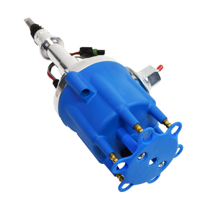 A-Team Performance Pro Series Ready to Run R2R Distributor For AMC Jeep 232 242 258, I6 Engine, Blue Cap - Southwest Performance Parts