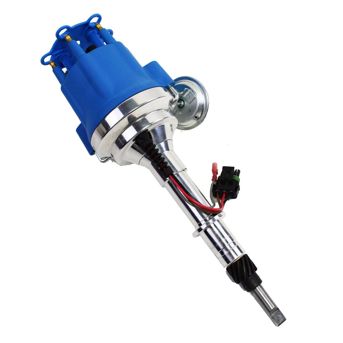 A-Team Performance Pro Series Ready to Run R2R Distributor For AMC Jeep 232 242 258, I6 Engine, Blue Cap - Southwest Performance Parts