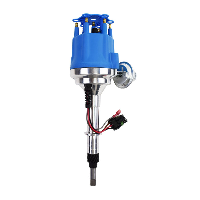 A-Team Performance Pro Series Ready to Run R2R Distributor For AMC Jeep 232 242 258, I6 Engine, Blue Cap - Southwest Performance Parts