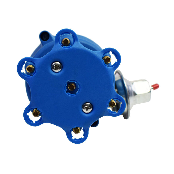 A-Team Performance Pro Series Ready to Run R2R Distributor For AMC Jeep 232 242 258, I6 Engine, Blue Cap - Southwest Performance Parts